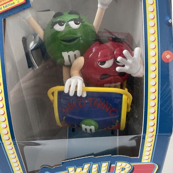 Vintage M&M Candy Dispenser‎ Wild Thing Roller Coaster Collectible 2nd Edition - Picture 2 of 8
